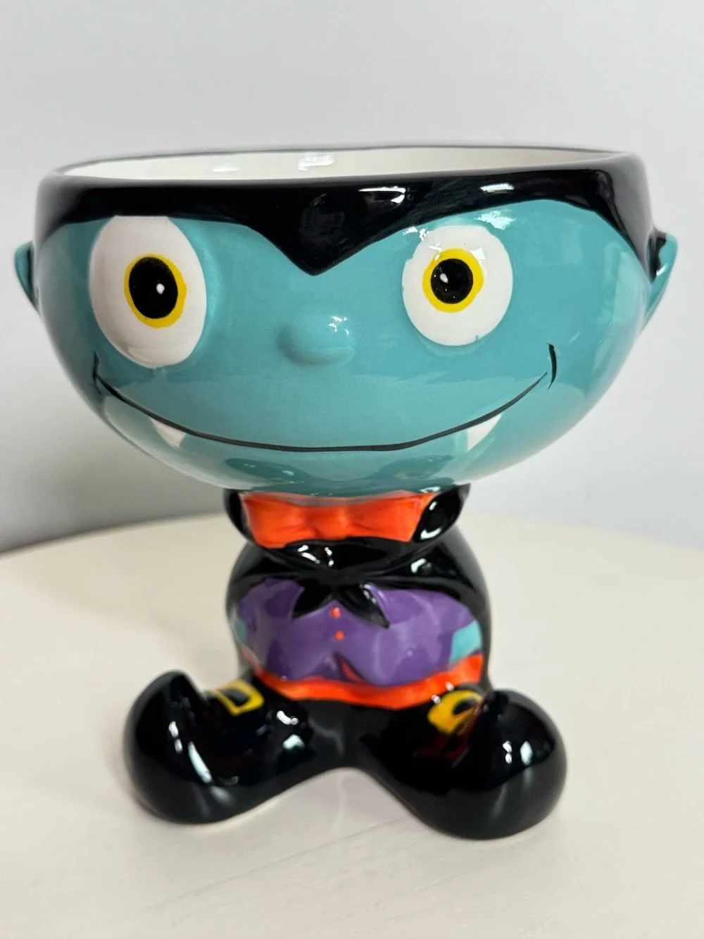 Dracula Halloween Raised Candy Dish